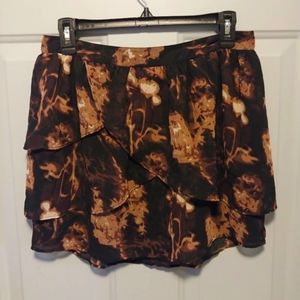 Anthropology silence + noise EUC skirt